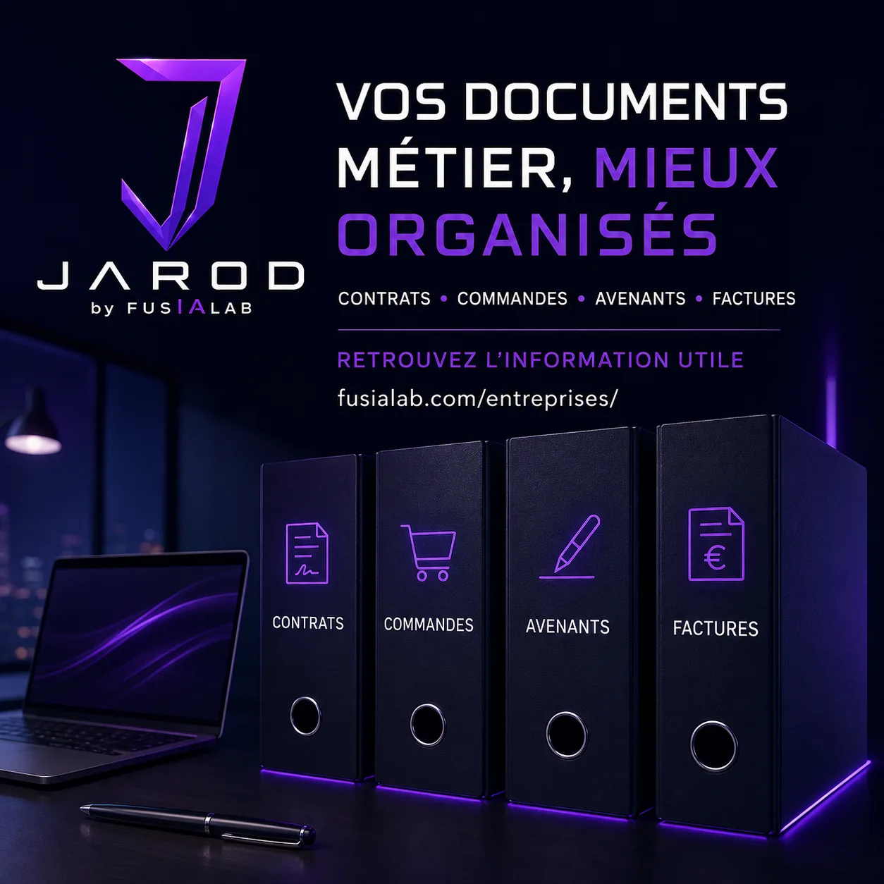 Des documents métier organisés et retrouvables